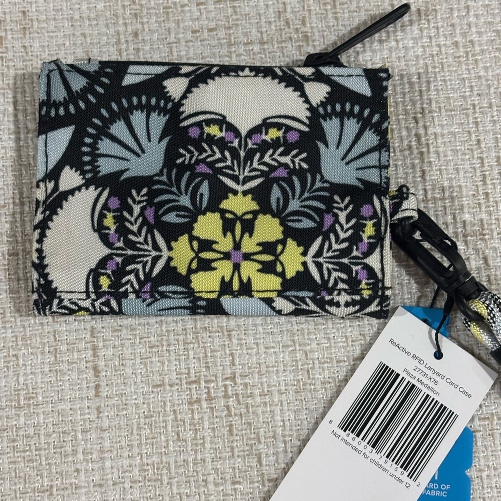 Vera Bradley ReActive RFID Lanyard Card Case - Picture 6 of 6